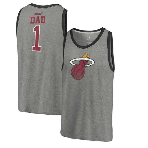 Miami Heat Fanatics Branded Greatest Dad Tri-Blend Tank Top - Heathered Gray,We sell and wholesale Miami Heat Fanatics Branded Greatest Dad Tri-Blend Tank Top - Heathered Gray on line form chian!